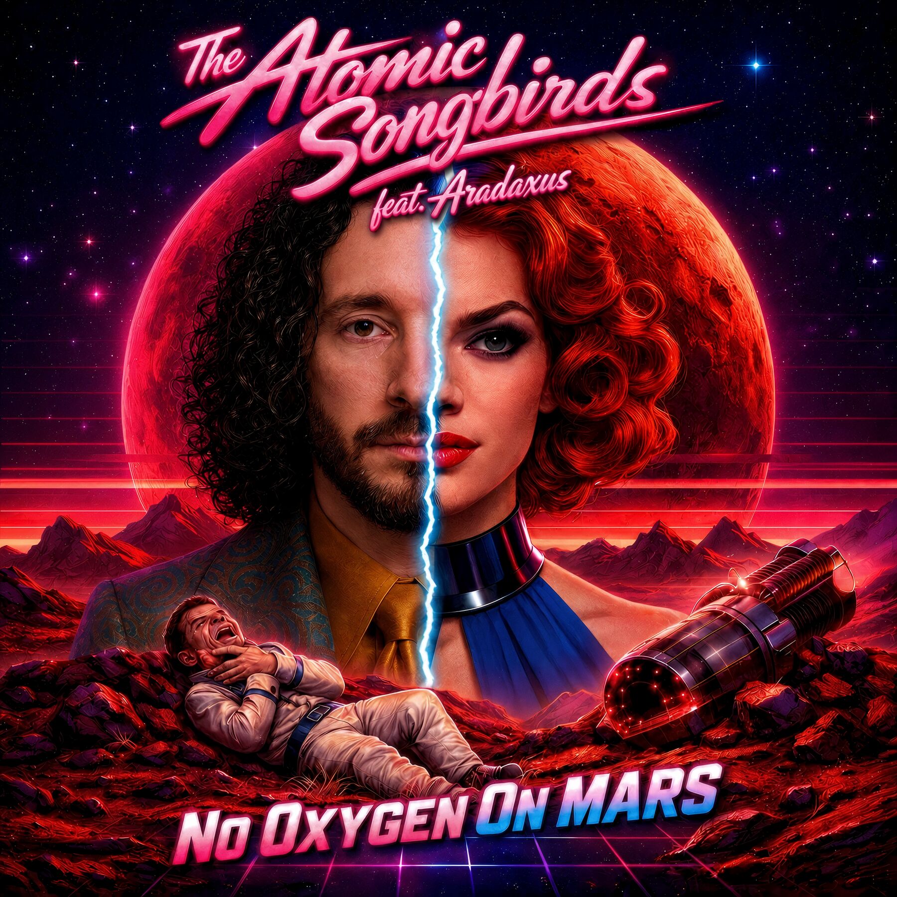 No Oxygen On Mars cover, the first recording credited to Aradaxus