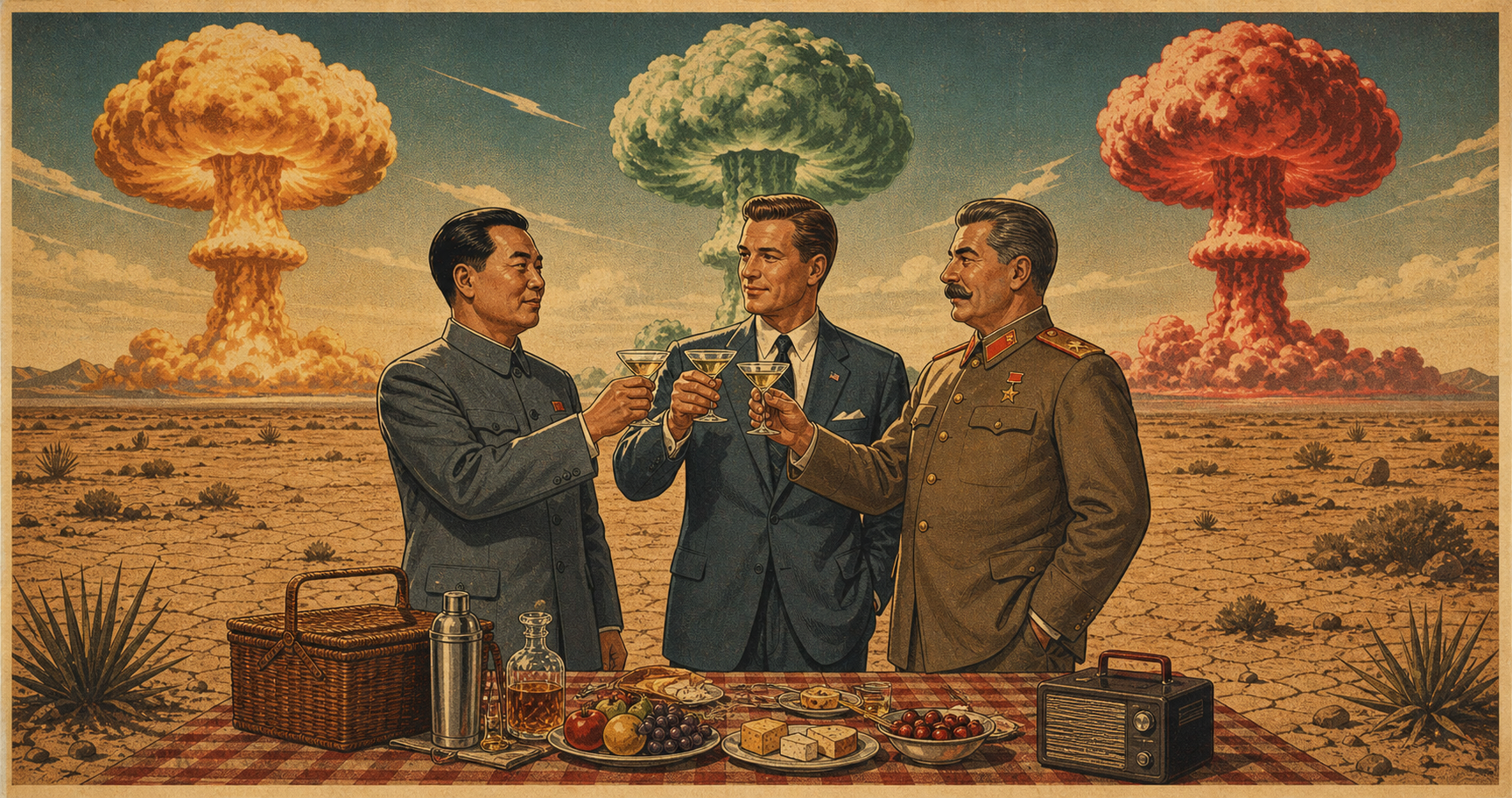The New Atomic Triangle: Russia, China, and America at the Nuclear Edge
